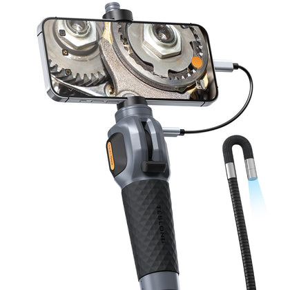 articulating borescope - front view product shot | PHONEBORESCOPE UK