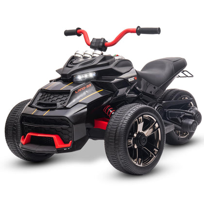 AIYAPLAY Kids Electric Ride On Car, 12V Ride On ATV Electric Vehicle Toy Car wit