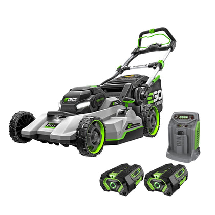 Webb EGO Power+ Speed IQ Self-Propelled Cordless Lawn Mower with Digital Display, Select Cut Multi-Blade System, 56V Battery Compatible