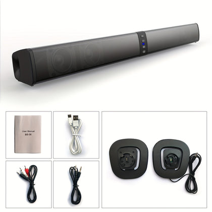 ULTIMEA 2.1ch Sound Bar for TV, Built-in Subwoofer, Peak Power 132W, App Control