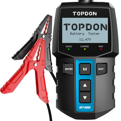 TOPDONBATTERY   Car Battery Tester