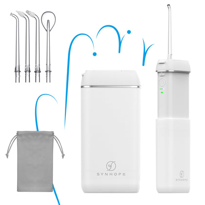 SYNHOPEWF Water Flosser Mini Cordless for Travel