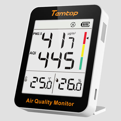 TEMTOPAIR  Temtop CO2 Monitor Indoor Air Quality Monitor