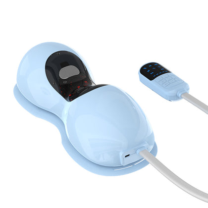 FLIKEZCERVI Heated Neck Stretcher with Red Light Therapy