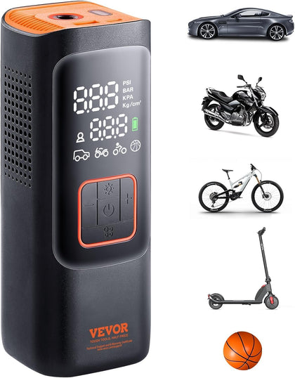 LMCLLPOR Tire Inflator Portable Air Compressor