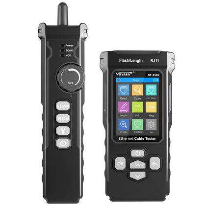 network cable tester - front view product shot | NOYAFANETWORK UK