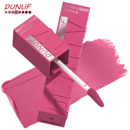 DUNUF 8-Piece Matte Liquid Lipstick Set
