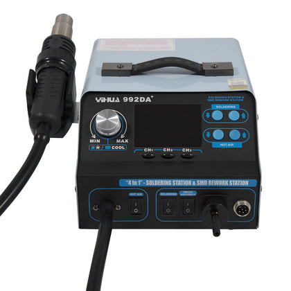 YIHUA 992DA+ 4-in-1 Hot Air Rework and Soldering Station with Fume Extraction