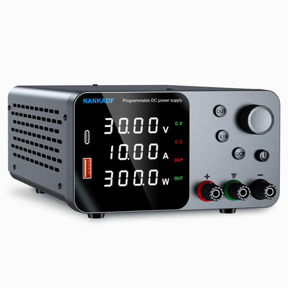 NANKA DC Power Supply Adjustable 30V 10A