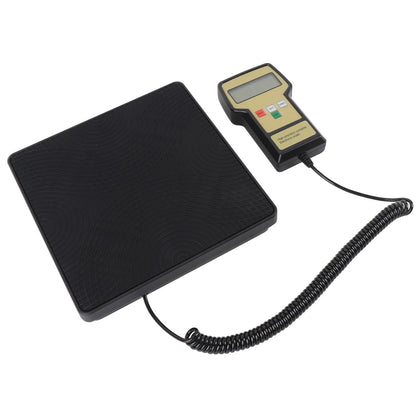 Elitech Refrigerant Scale Electronic 100kg Freon Charging Scale KG LB OZ with Ca