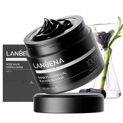 LANBENA Bamboo Charcoal Peel-Off Black Mask