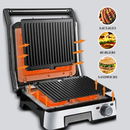 Electric BBQ Grill Pan
